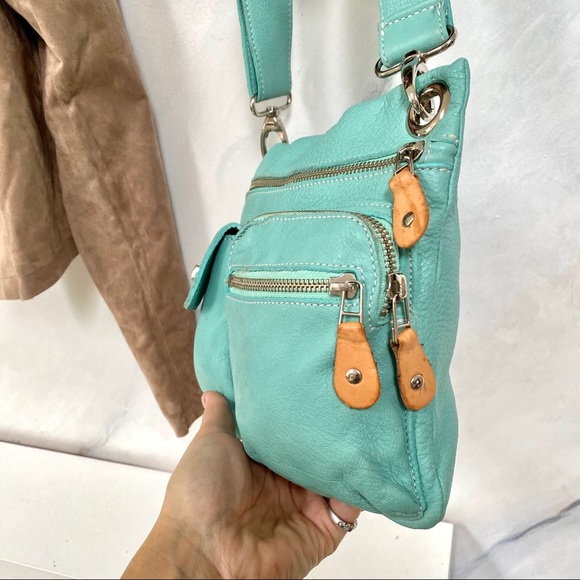 LIMITED EDITION Roots Aqua Village bag🦋ocean vibe - Picture 7 of 16